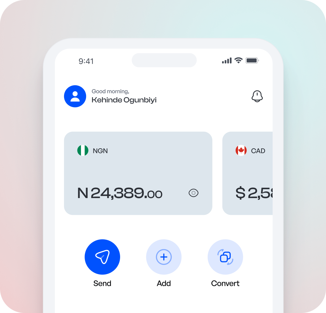 Step 3 – Make your transactions